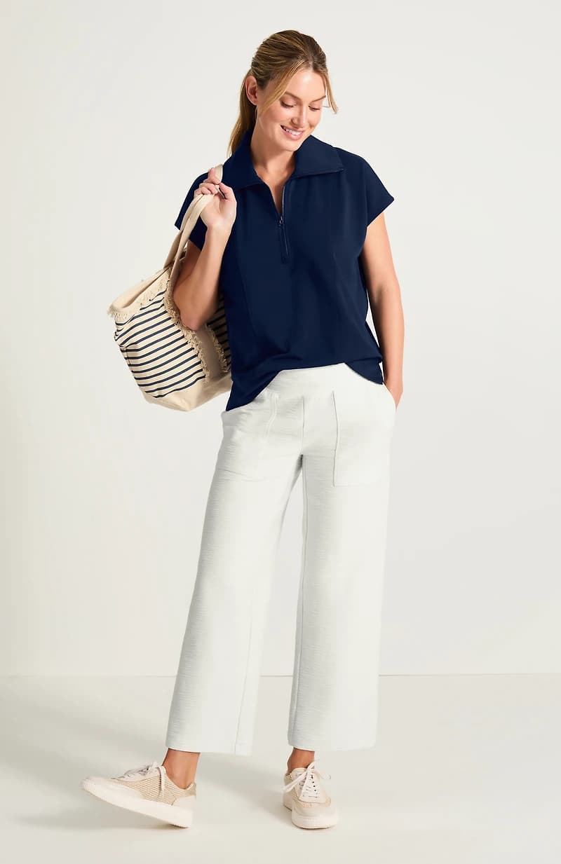 Fit French Terry Half-Zip